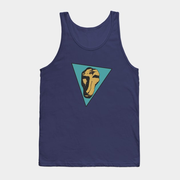 Existential Crisis Face Tank Top by SansSoleil